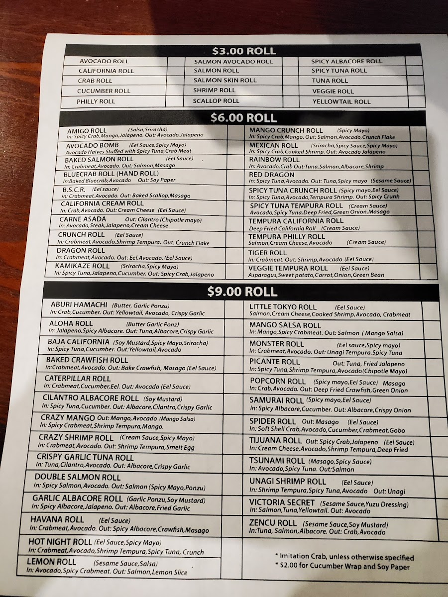 Zencu Sushi & Grill Menu - Image 3